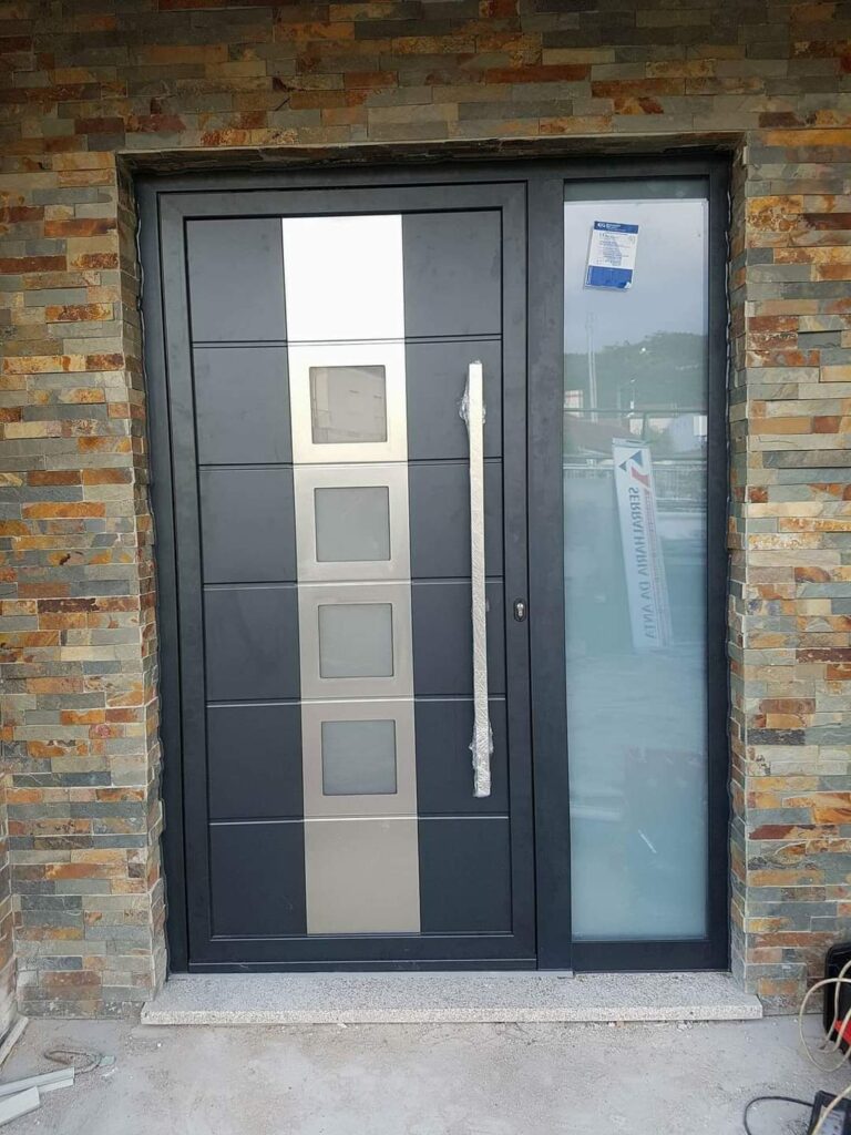 porte double maison